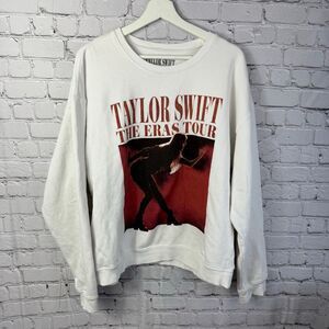 Taylor Swift The Eras Official Tour Crewneck Graphic Sweatshirt XL